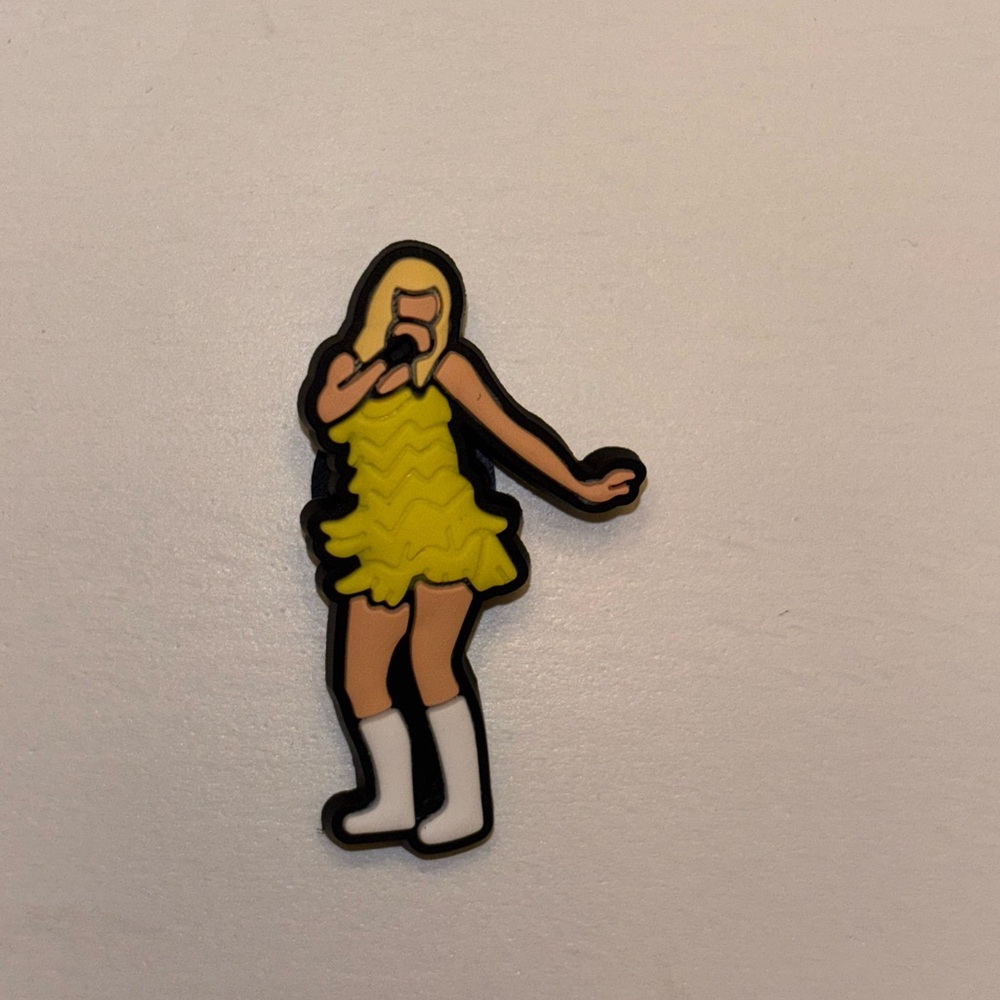 Taylor Inspired Shoe Charm